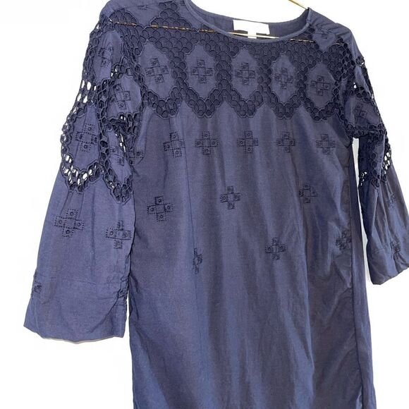 Ann Taylor LOFT Embroidered Shift Dress - Picture 5 of 8